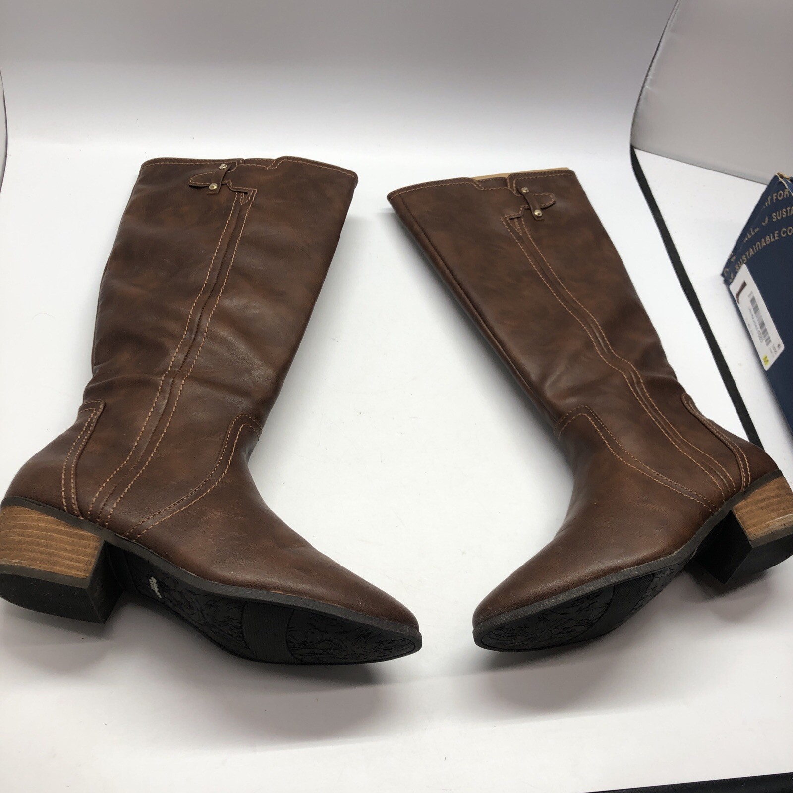 Dr Scholls Brilliance Womens Riding Boots Size 9.5 M … Gem