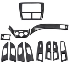 ABS Carbon Fiber Interior Accessories Kit Cover For Subaru WRX / WRX STI 08-14