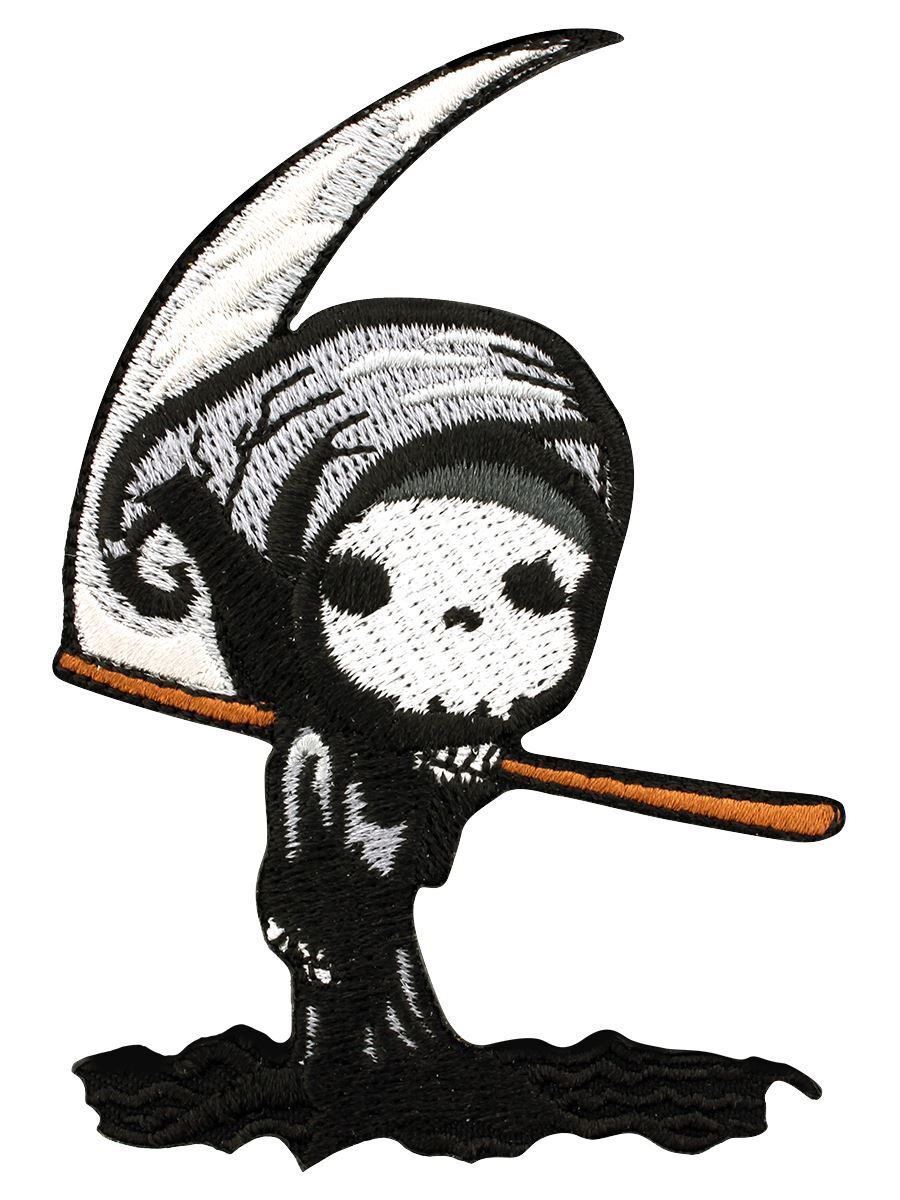 Patch Cute Grim Reaper 6 x 9cm