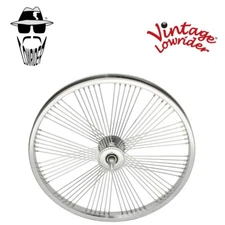 ORIGINAL LOWRIDER 20" FRONT OR COASTER FAN DAYTON 72 SPOKES 14G WHEEL 3/8" AXLE
