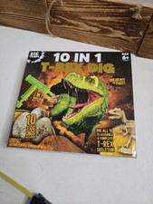 Dig Team: 10 in 1 T-Rex Dinosaur Dig Activity 10 Egg Digs. Great for Kids. New.