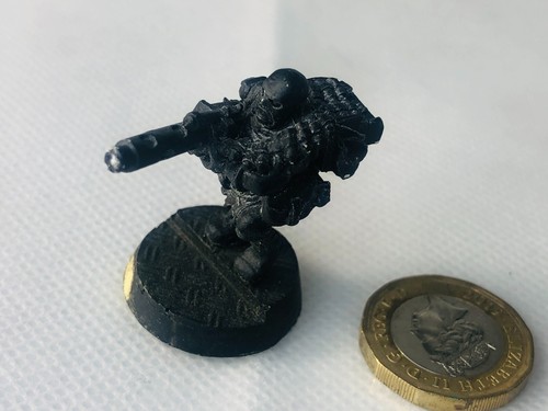 Cawdor Heavy Necromunda Metal Vintage Original GW Warhammer 40k Resin Base n - Picture 3 of 5