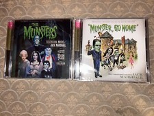 JACK MARSHALL THE MUNSTERS  + VIRGINIAN TV SOUNDTRACK 2 CD MUNSTERS GO HOME 1 CD