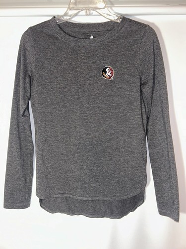 T-Shirt Victoria's Secret PINK FSU Florida State - Manches Longues Taille S - Garnet - Occasion Très Bon État