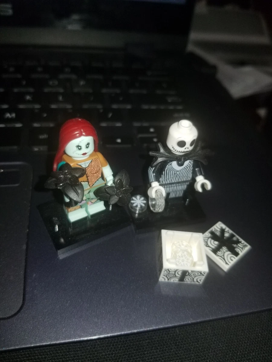 Tim Burton's The Nightmare Before Christmas Lego Minifigures. Sally & Jack.