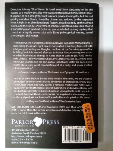 OUT OF MIND By Michael Burke **LIKE NEW**PAPERBACK - Picture 2 of 12