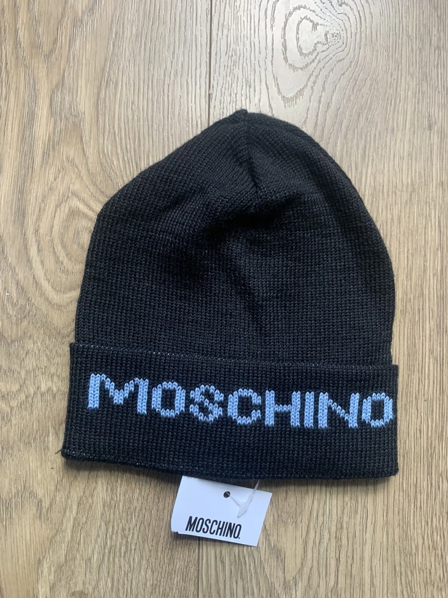 mens moschino beanie