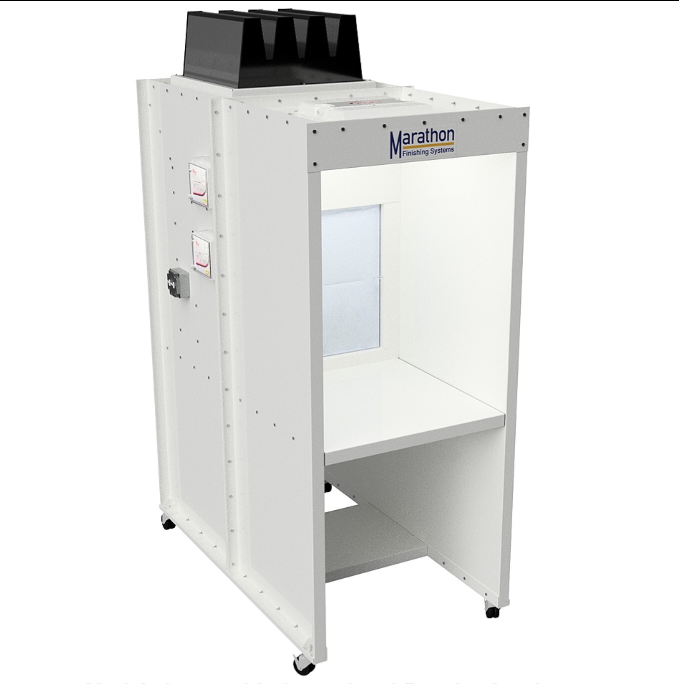 DUCTLESS Small Parts Finishing Painting Spray Booth by Marathon Model SPB30 eBay