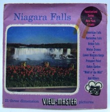 View Master 81, 82  375, Niagara Falls, Vintage S3 Package, 3 Reel Set
