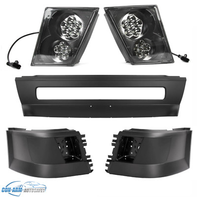For Volvo VNL 03-18 Front Center Bumper/ Front Bumper End Cap Extension Corner