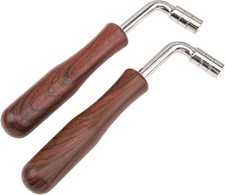 2Pcs L-shape Piano Tuner Spanner Professional Wrench Square Shape Tip Tuning ...