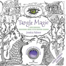 Tangle Magic - Large Format Edition A spellbinding colouring Format: Paperback