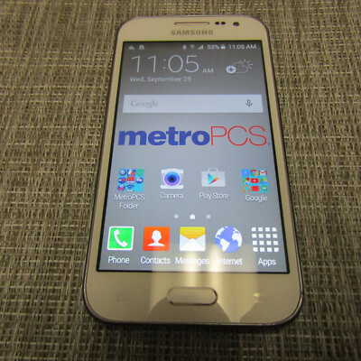 SAMSUNG GALAXY CORE PRIME (UNLOCKED) CLEAN ESN, WORKS, PLEASE READ!! 61936