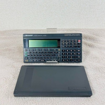 SHARP PC-E500 Pocket Computer BASIC Programmable Scientific Vintage Junk