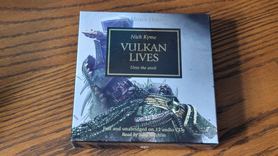 Vulkan Lives Nick Kyme Audio Book 12 CDs Warhammer 40k Horus Heresy