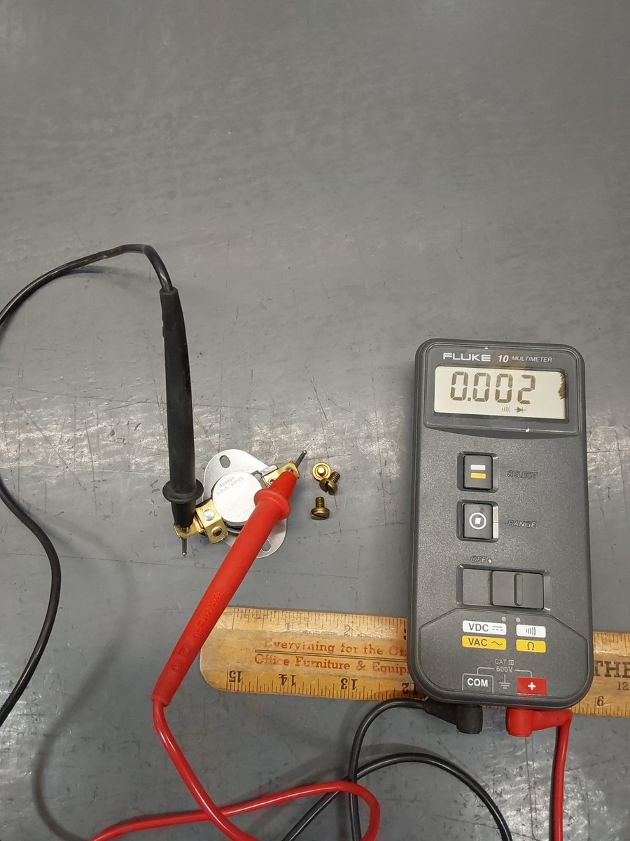 NOS Thermodisc 203664 Thermal Limit Disc Switch T-O-D 60T23 L145