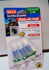 Hartz UltraGuard DualAction Flea  Tick Drops for Dogs  Puppies, 5-14 lbs, 3 Ct