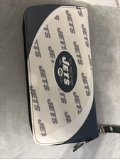 NWT NFL Pick your Teams Women Synthetic Leather Curve Zip Organizer Wallet