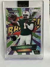 2024 Wildcard Cameron Ward COMIX SSP ROOKIE #/8 Alumination BANG No. AC-CW