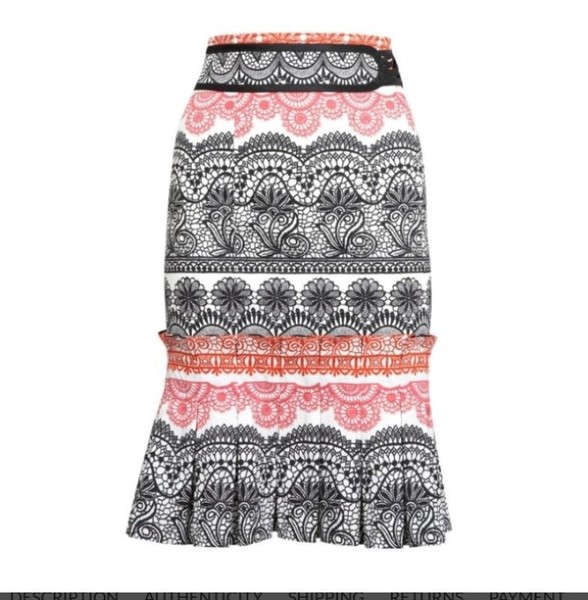 Women Karen Millen Skirt Multicolor 36 / S / 44
