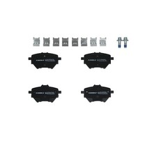 Satz Bremsbeläge Bremsklötze hinten für Opel Grandland X | 24266679