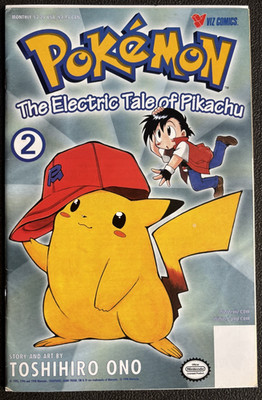 Pokemon : The Electric Tale Of Pikachu #2 Viz 1999 10th Print w/ Insert F/VF