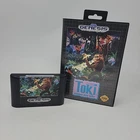 Toki Going Ape Spit Sega Genesis w/ Case Cart with Hangtag No Manual Tested VG