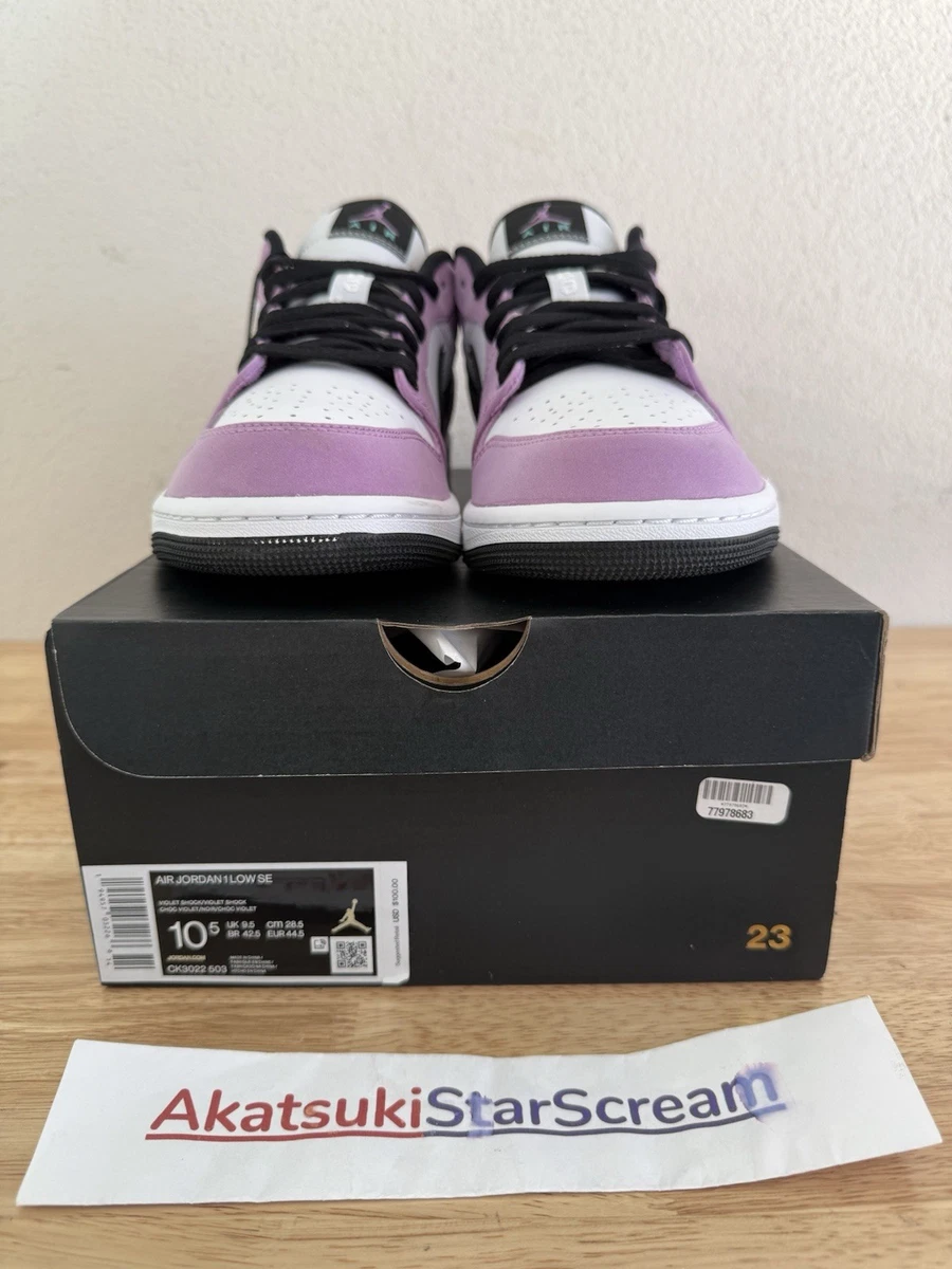 Las mejores ofertas en Jordan 1 SE Low Violet Shock | eBay