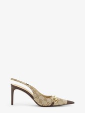 GUCCI Leather Black Horsebit 80mm Pumps New Authentic