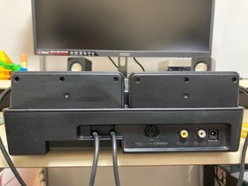 SHARP Twin Famicom AN-505-BK Black FF Mark Console Disk System Japan Junk Sharp 