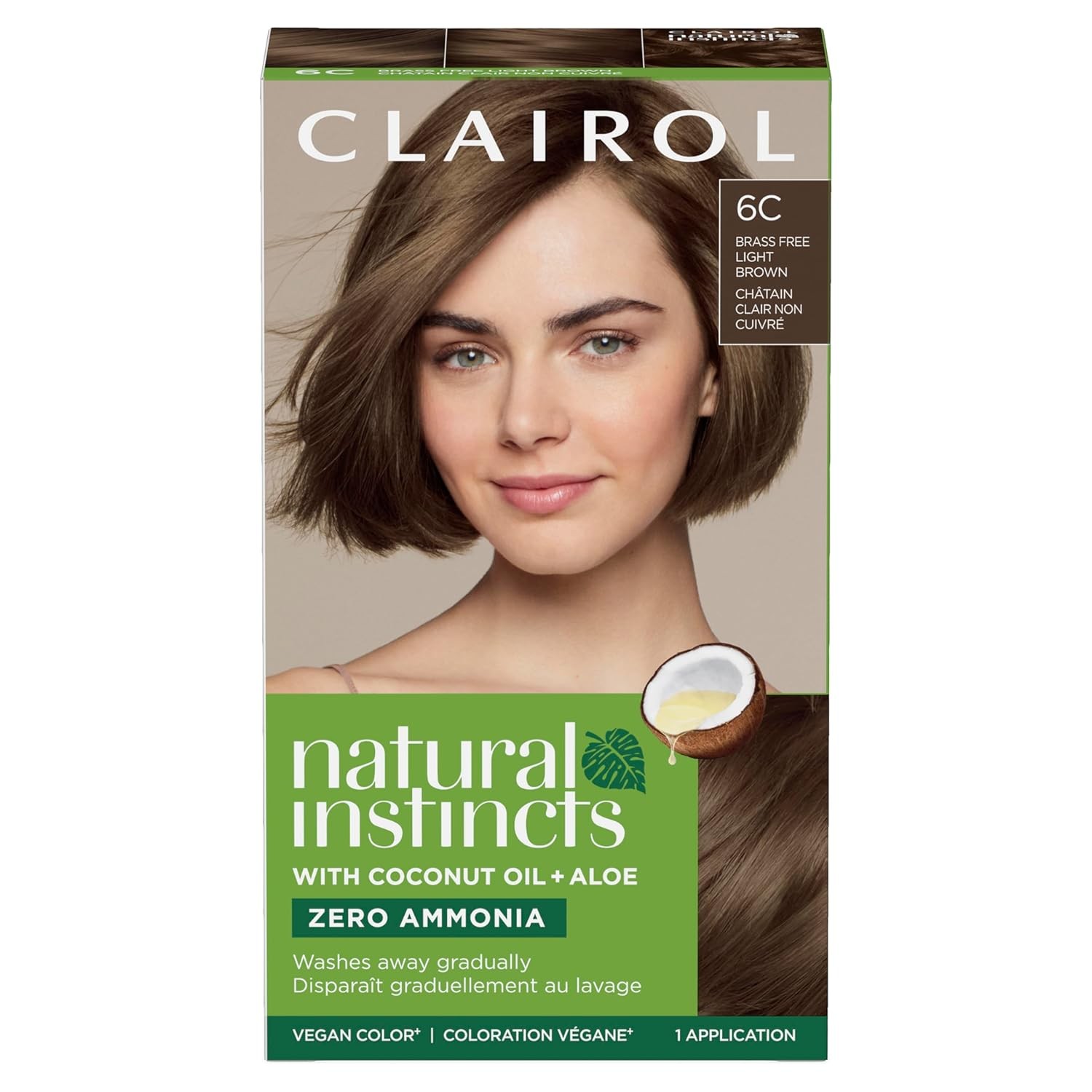 Clairol Natural Instincts Demi-Permanent Hair Dye,Ammonia-Free,Choose Your Shade