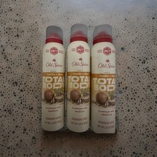 Old Spice GentleMan's Total Body Deodorant Spray Vanilla  Shea 3.5 oz 3 Pack