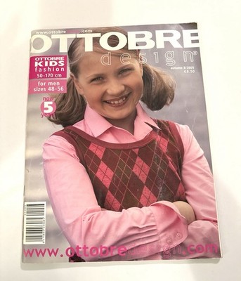 Ottobre Design Kids Fashion 3/2005 Autumn 40 Patterns 3 Full Pattern Sheets