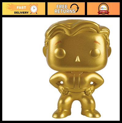 Vault Boy Gold Exclusive Funko Pop Figurine - 10cm Fallout Collectible Toy