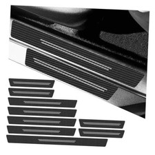 Car Door Sill Protector, Anti-Scratch Automotive Doors Threshold White-9PCS