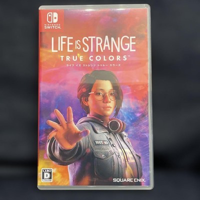 Nintendo Switch Life is Strange True Colors Video Game Square Enix With Case