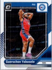 Guerschon Yabusele #168 - Base Set - 2024-25 Panini Optic - Philadelphia 76ers