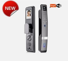 FingerPrint Password Security Lock Smart Door Lock 3D Face Recognition Camera