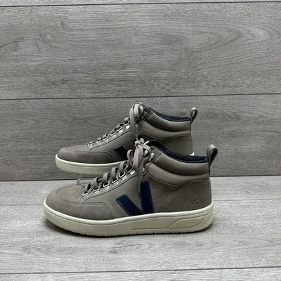 Veja Unisex Roraima High Top Leder Nubuk Turnschuhe UK 8