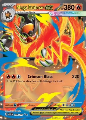 Ascended Heroes Pokémon Cards, EX , Ultra Rare, Full Art, English, NM.