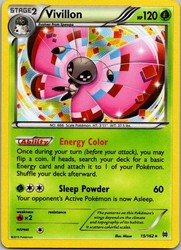Vivillon 15/162 XY BREAKthrough Holo Rare