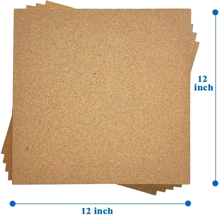 Cork Tiles 12x12 - 1/2 Thick -Bulletin Board-Cork Board- Ultra Strong Self Ad... - Image 3 of 4