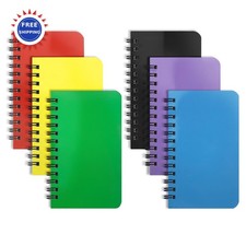 Spiral Notebooks 6 Pack Small 3x5 Lined Pages KTOJOY Pocket Notepads Little