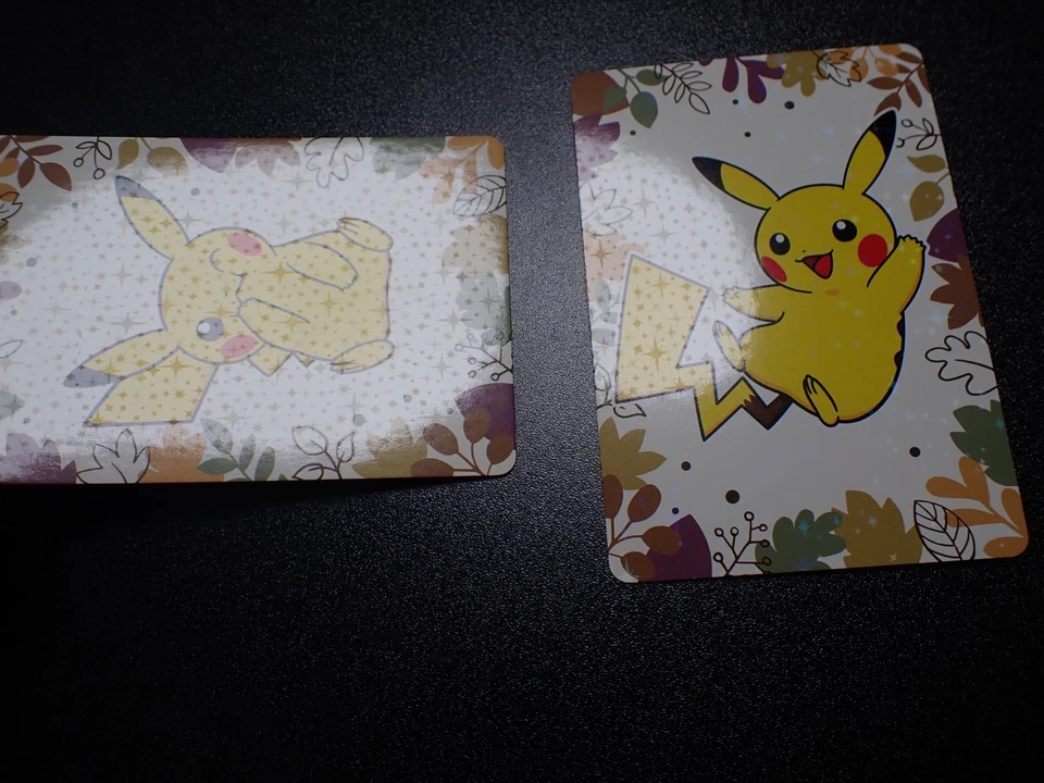 Pokemon Card Pronto Promo Holo Prism Shining Pikachu x2 SET #5958 EX - Image 2 of 4