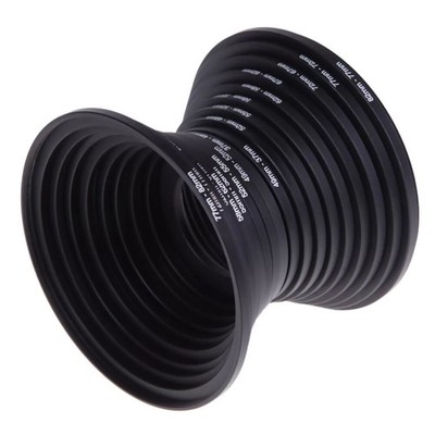 DSLR Camera Lens Filter Adapter Ring Precision CNC Machining 18pcs 37-82mm