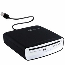 BDYING External Car Universal CD Player Machine, Vehicle External USB CD Play...