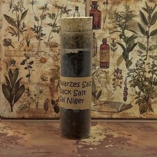 Sól czarownic - zestaw czarownic - przywołanie -Czarna sól - talizman ochronny