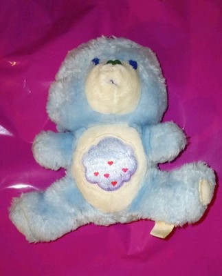 Vintage 1980er Care Bears Grumpy Bear weiches Plüschtier 6 Zoll