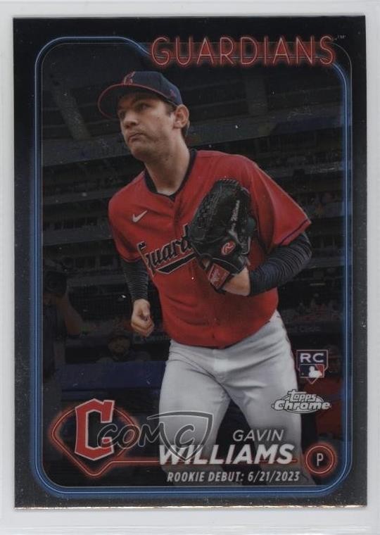 2024 Topps Chrome Update Rookie Debut Gavin Williams #USC77 Rookie RC 1fb7