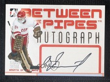 2006-07 ITG Between the Pipes Auto Vladislav Tretiak #A-VT Auto HOF 5f7